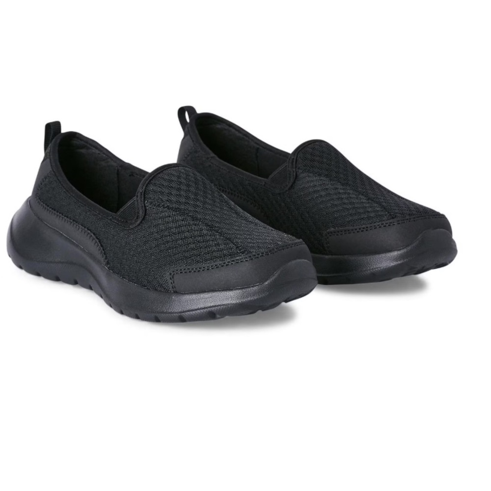 Athletic Works Black Women's Slip-On Shoes